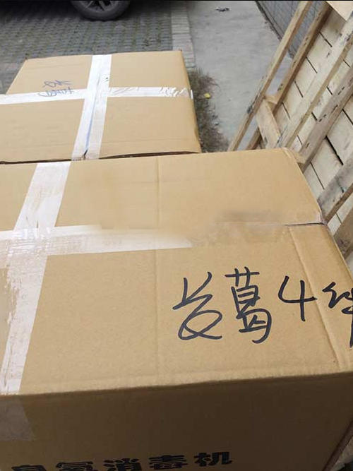 11月4日給河南長葛客戶的臭氧機發(fā)貨！
